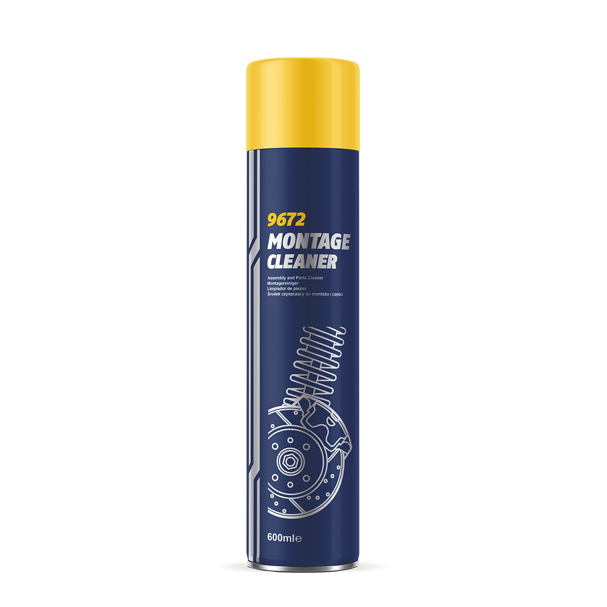 Mannol Σπρέι Καθαρισμού Φρένων 600ml