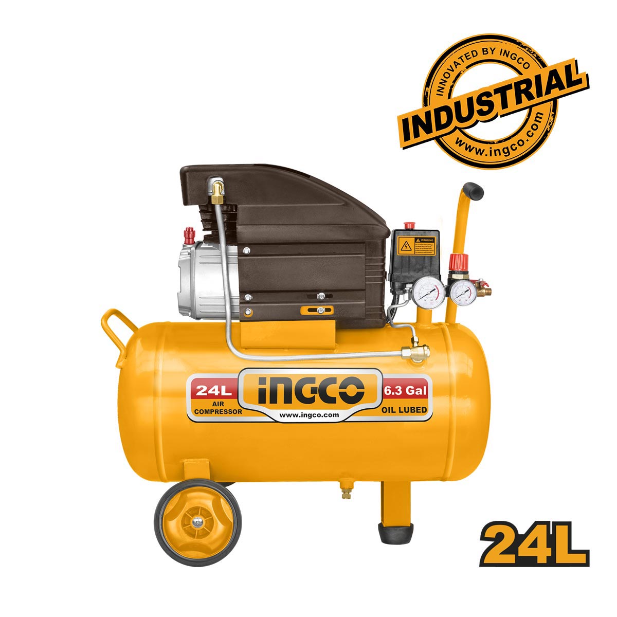 Ingco Αεροσυμπιεστής 24LT 1,5HP