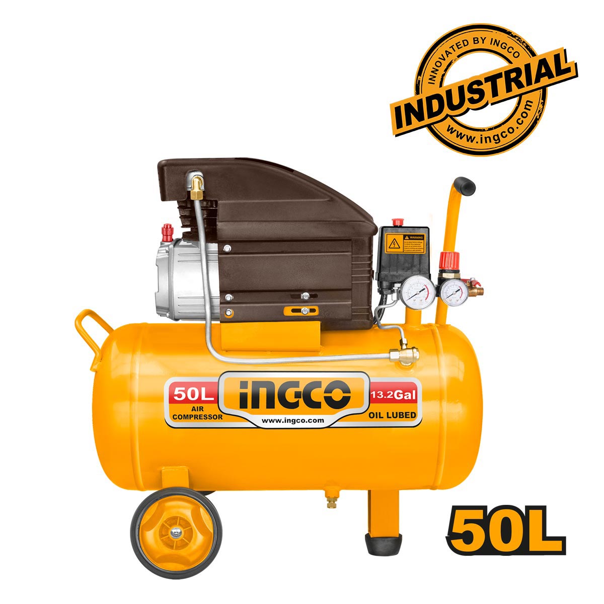 Ingco Αεροσυμπιεστής 50lit 1.5HP