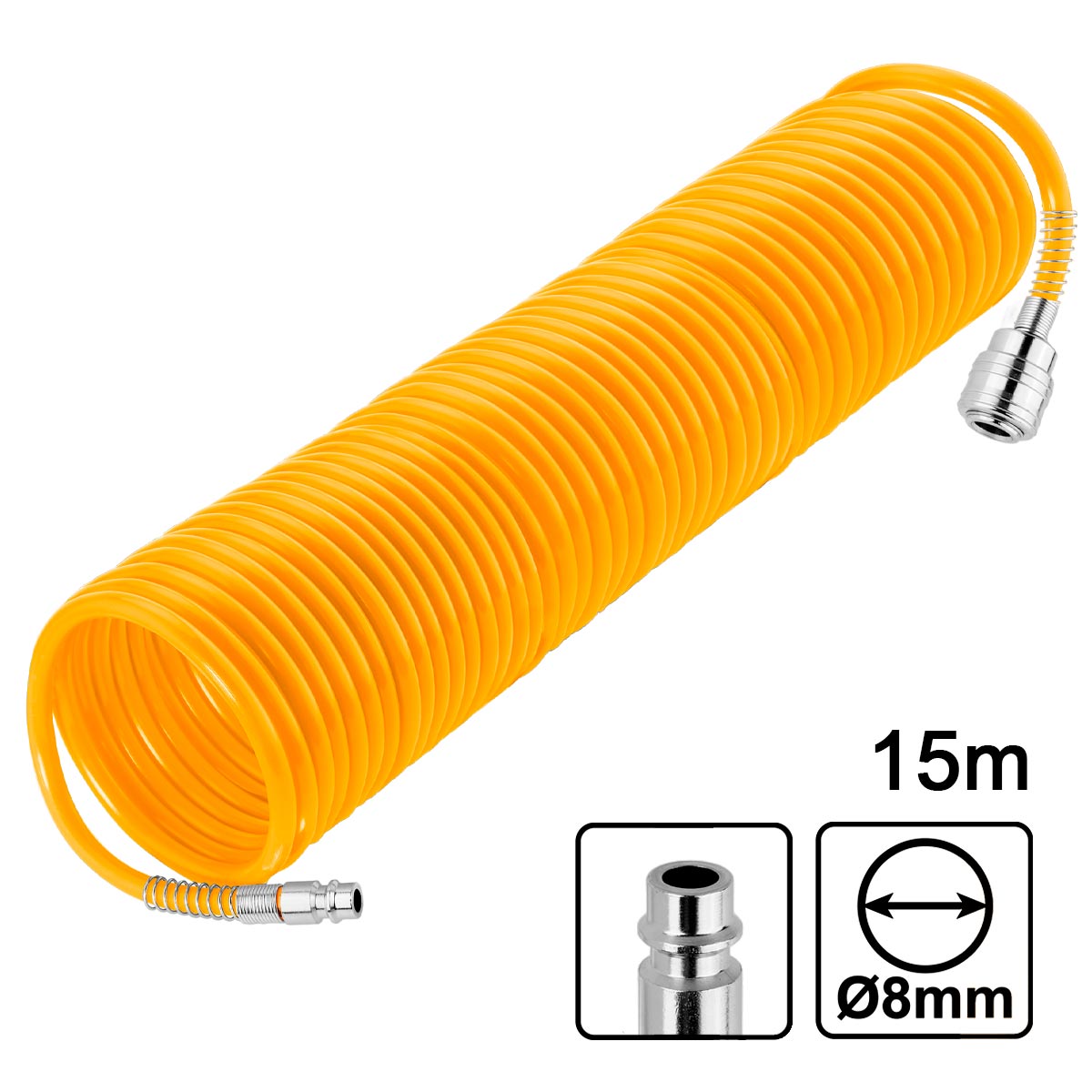Ingco Λάστιχο Αέρος Σπιράλ 15m