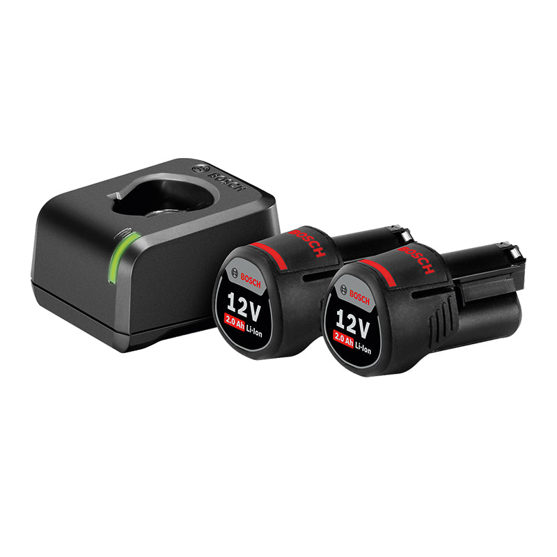 BOSCH Σετ Μπαταριας-Φορτιστη 12V 2×3.0Ah