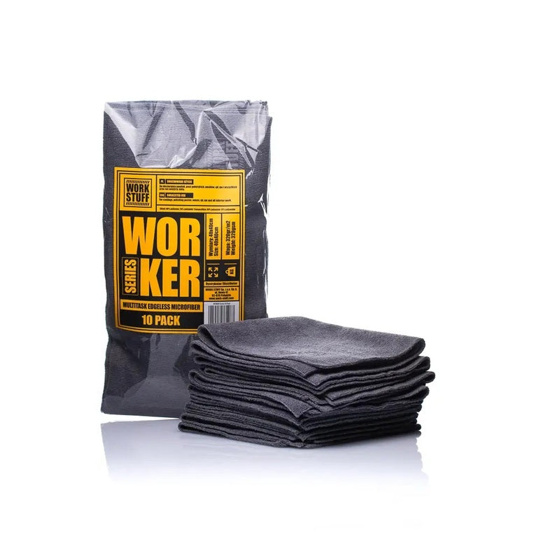 Work Stuff Worker Πανιά Μικροϊνών 320gsm Γκρι 40x40cm 10τμχ