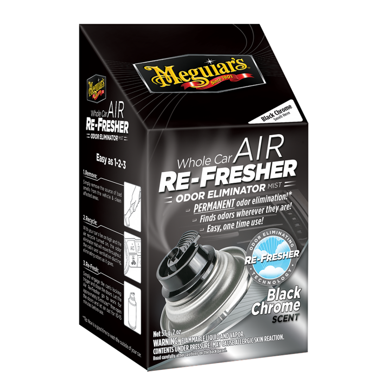 Meguiars Whole Car Air Re-Fresher Black Chrome 59ml