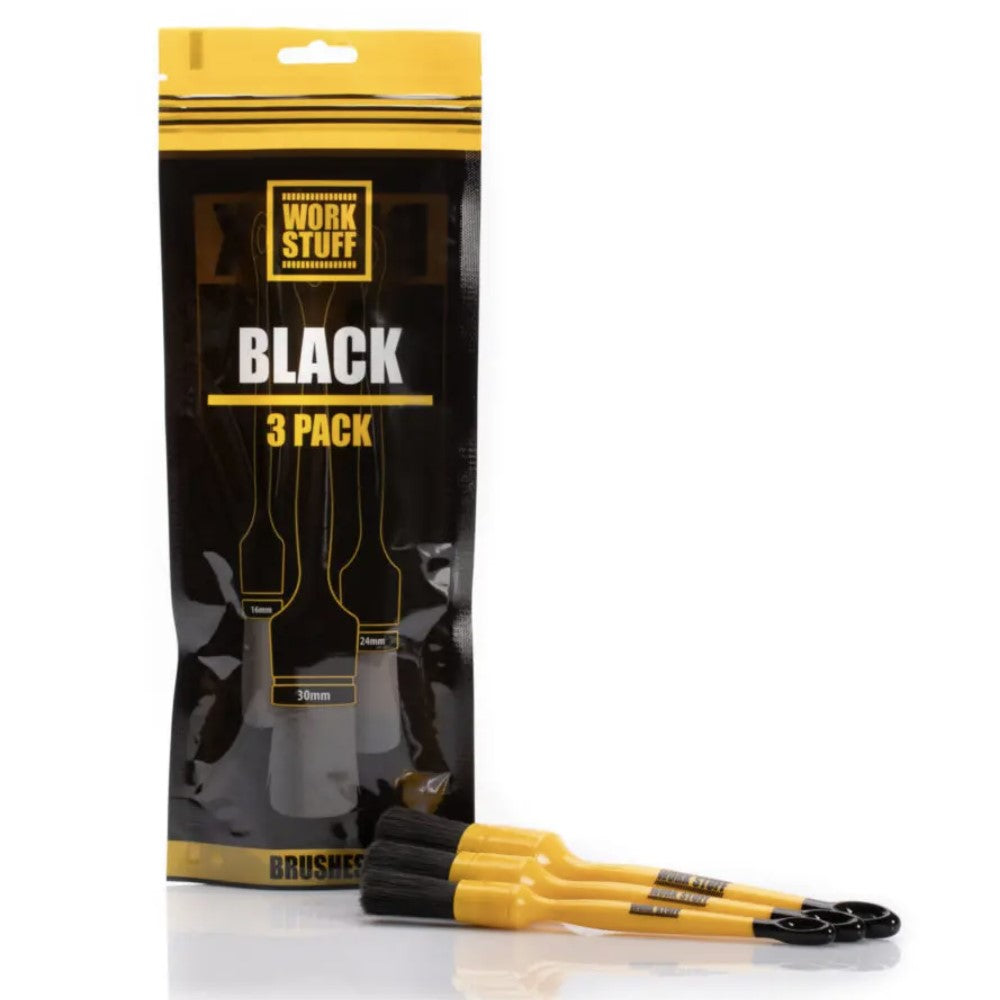 Work Stuff Detailing Πινέλα Καθαρισμού Αυτοκινήτου 3τμχ