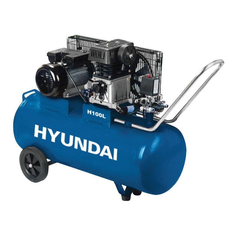 Αεροσυμπιεστής Hyundai H100L 100Lt