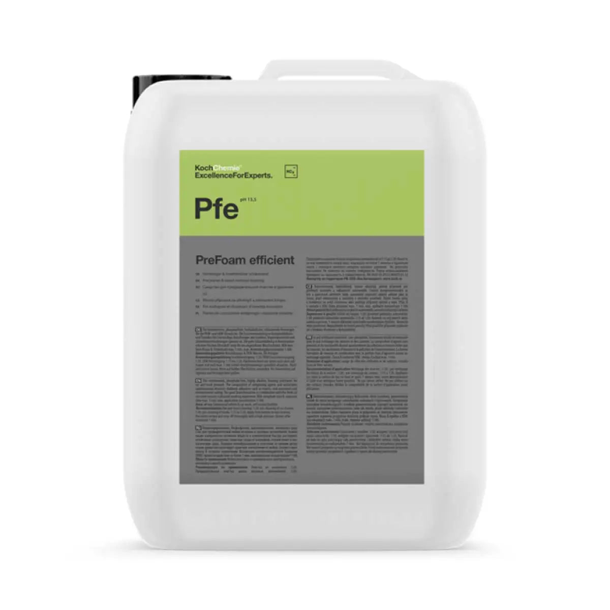 Koch-chemie PFE PreFoam Efficient Καθαριστικό Πρόπλυσης 5lt(ph 13,5)