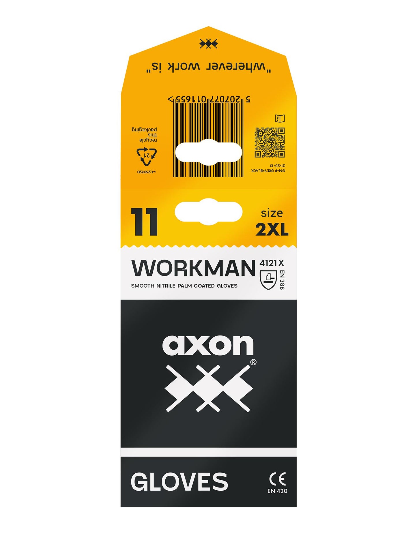 Γάντια νιτριλίου WORKMAN