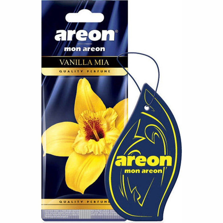 Areon Αρωματική Καρτέλα Κρεμαστή Αυτοκινήτου Mon Vanilla Mia