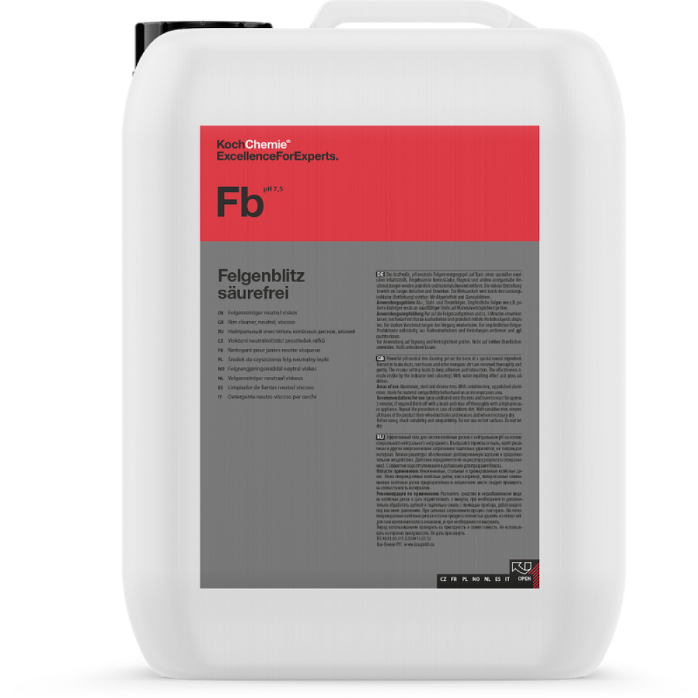 Koch-Chemie Fb Υγρό Καθαρισμού για Ζάντες Αυτοκινήτου 5L