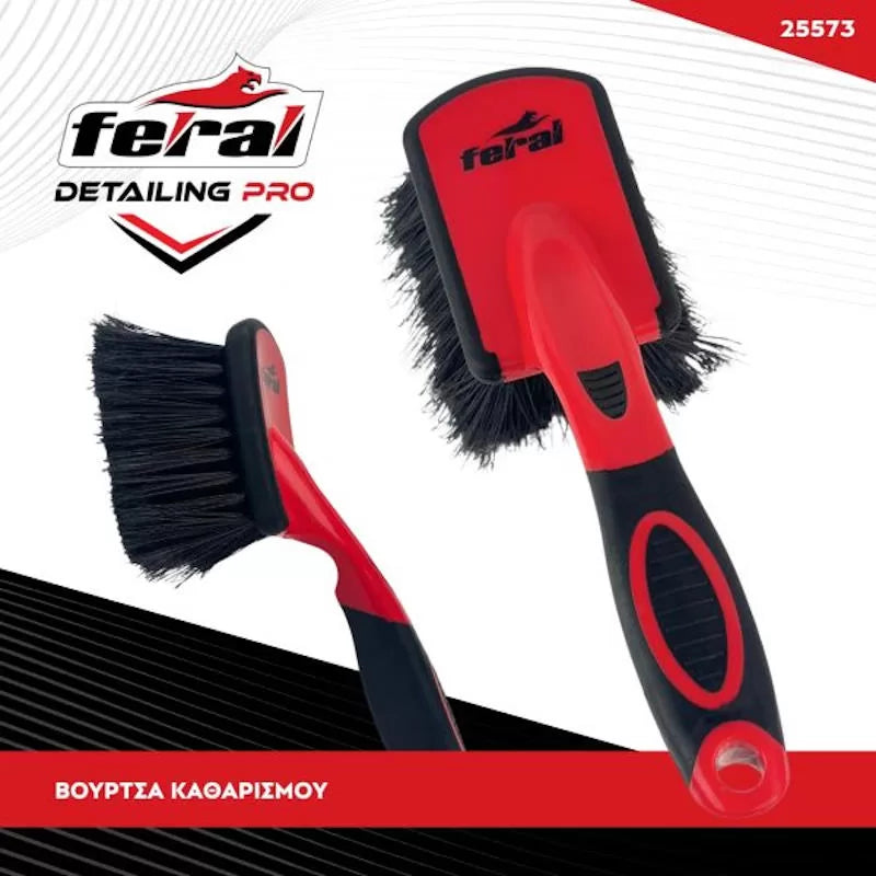 Βούρτσα Feral Detaling Pro Μαλακή Για Ευαίσθητες Επιφάνειες 25,5cm