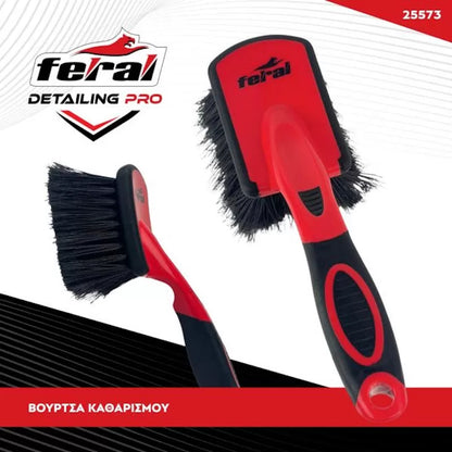 Βούρτσα Feral Detaling Pro Μαλακή Για Ευαίσθητες Επιφάνειες 25,5cm