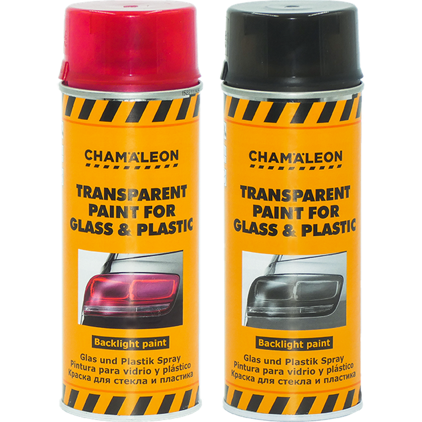 Chamaleon Σπρέι Βαφής Αυτοκινήτου για Γυαλί/Πλαστικό Διάφανο Backigt paint 400ml