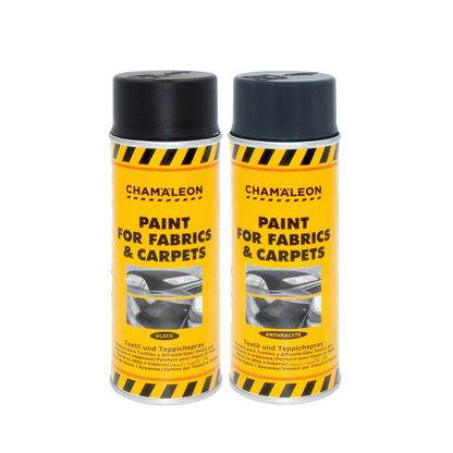 Chamaleon Σπρέι Βαφής Υφασμάτων & Ηλιοροφών Μαύρο 400ml