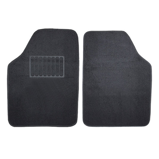 Μοκέτα Luxury Μαύρο 2 Τεμ(ΜΠΡΟΣΤΙΝΑ)