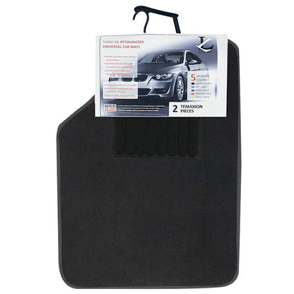 Μοκέτα Luxury Μαύρο 2 Τεμ(ΜΠΡΟΣΤΙΝΑ)