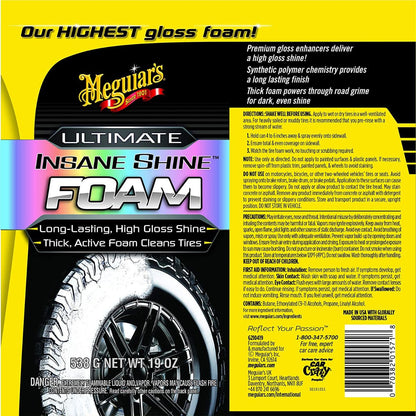 Meguiar's Ultimate Tire Shine Foam