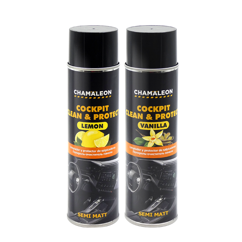 Chamaleon Σπρέι Προστασίας για Ταμπλό Αυτοκινήτου με Άρωμα Λεμόνι 500ml
