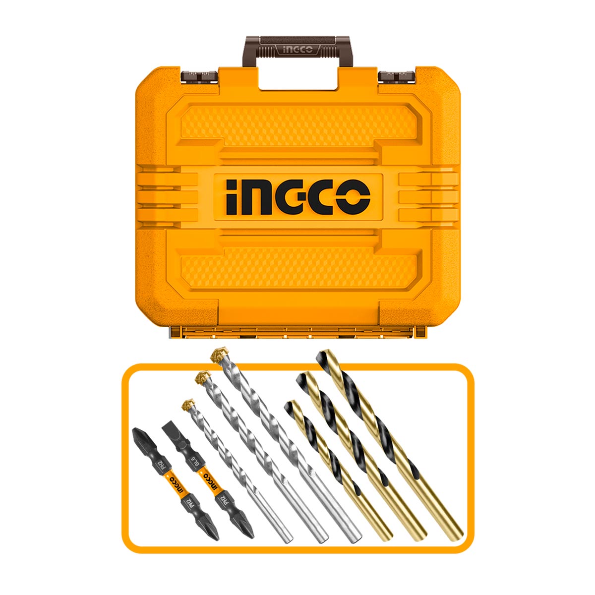 Ingco Κρουστικό Δραπανοκατσάβιδο Compact Μπαταρίας 20V Li-Ion 76Nm