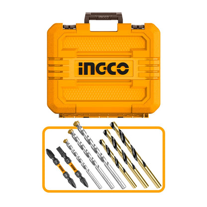 Ingco Κρουστικό Δραπανοκατσάβιδο Compact Μπαταρίας 20V Li-Ion 76Nm