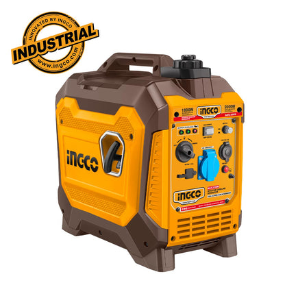 Ingco Γεννήτρια Inverter Βαλιτσάκι Βενζίνης 2kW 2.5kVA 2.5HP