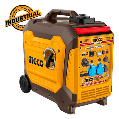 Ingco Γεννήτρια Inverter Βαλιτσάκι Βενζίνης 4kW 5kVA 5HP