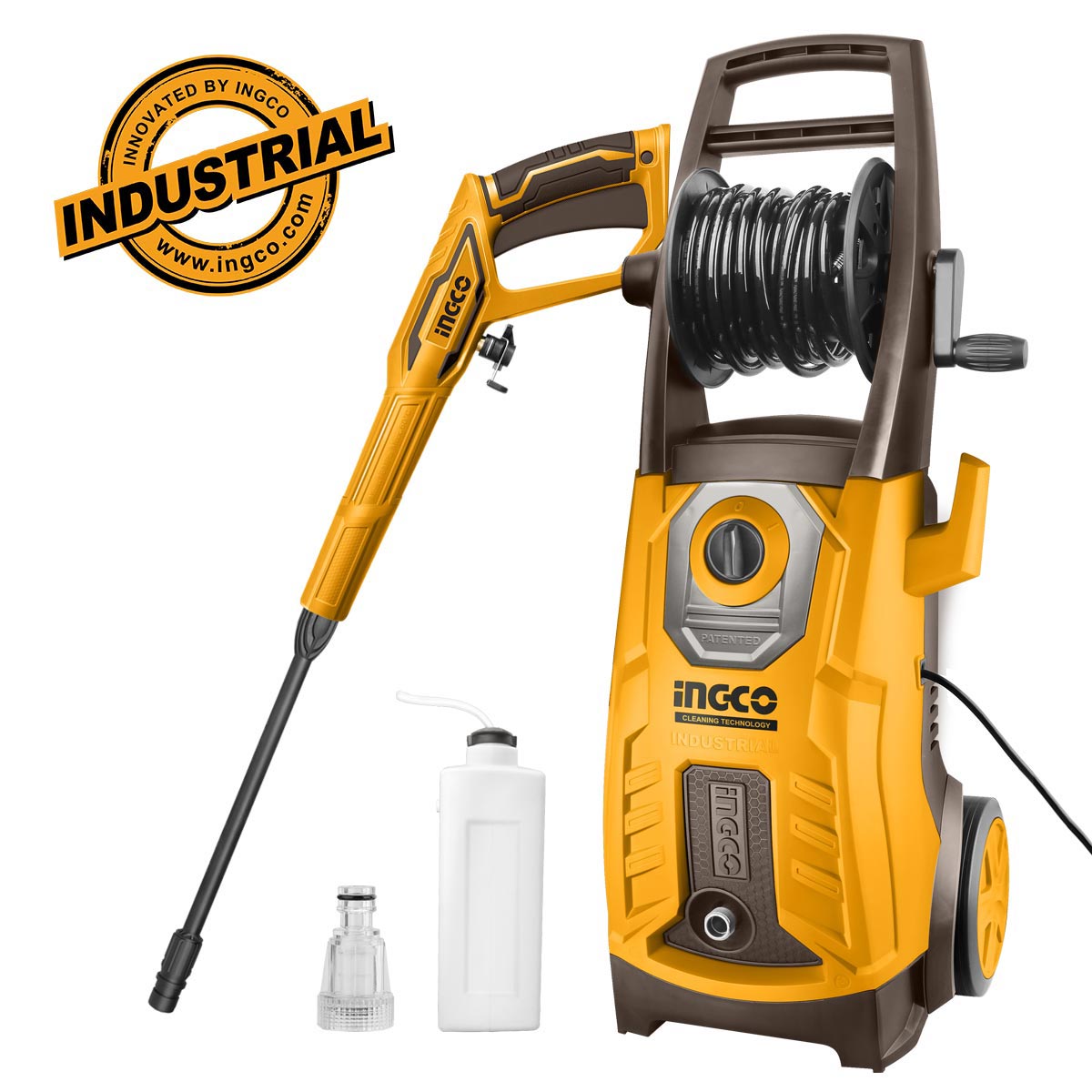 Ingco Πλυστικό Μηχάνημα Υψηλής Πίεσης 2500W 160bar