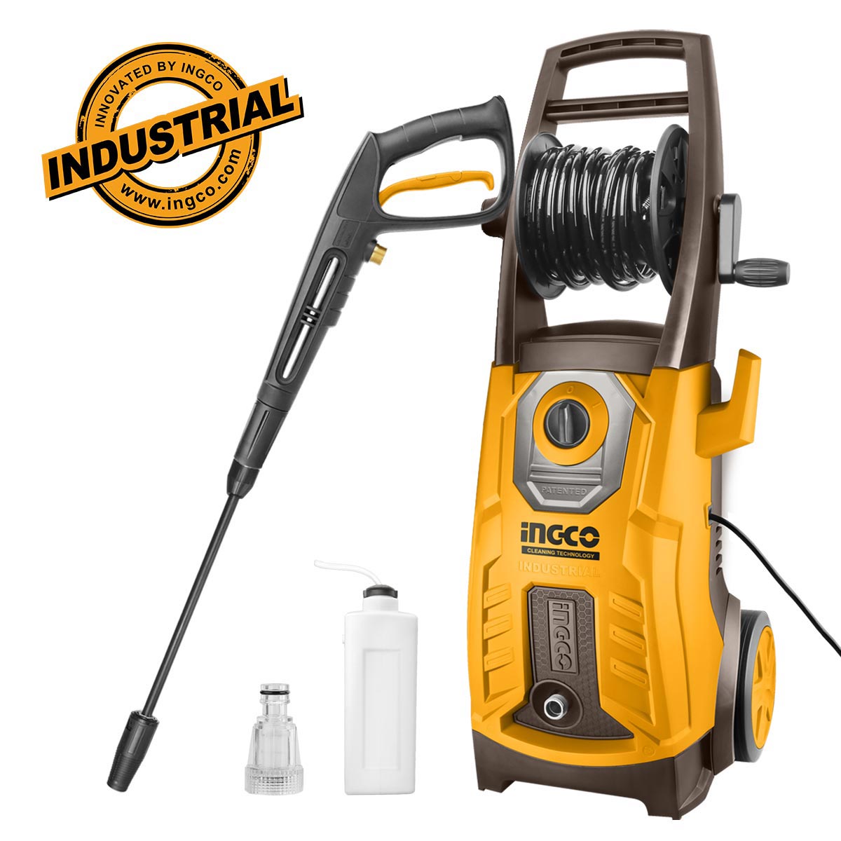 Ingco Πλυστικό Μηχάνημα Υψηλής Πίεσης 2800W 180bar