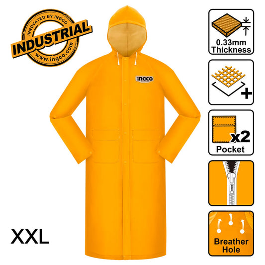 Ingco Αδιάβροχη Καμπαρντίνα XXL
