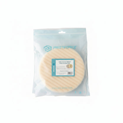 Pro Workz Natural Wool Polishing Pad 130mm Medium