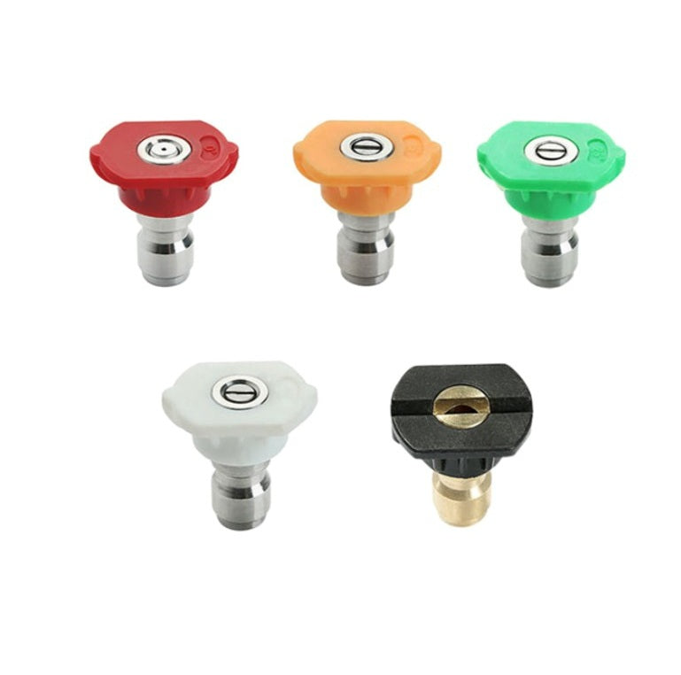 Colored Nozzles 1/4" Connection 5pcs