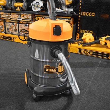 Ingco Ηλεκτρική Σκούπα Υγρών / Στερεών 30 Lit 1400W