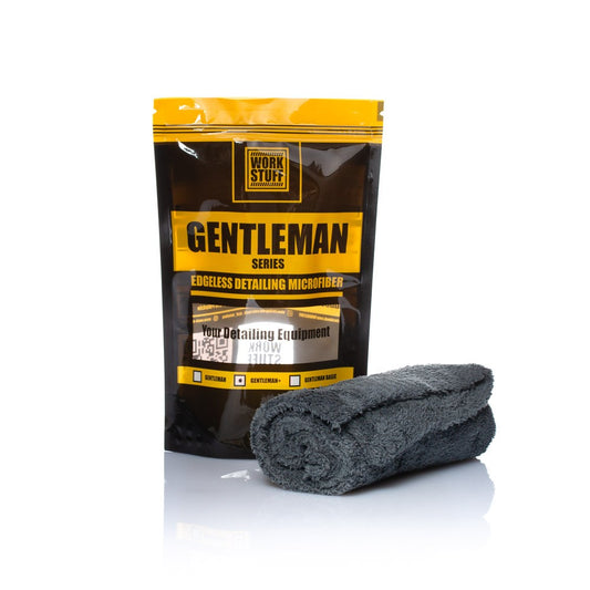 Work Stuff Gentleman Plus Πανί Μικροϊνών 600gsm Μαύρο 40x40cm