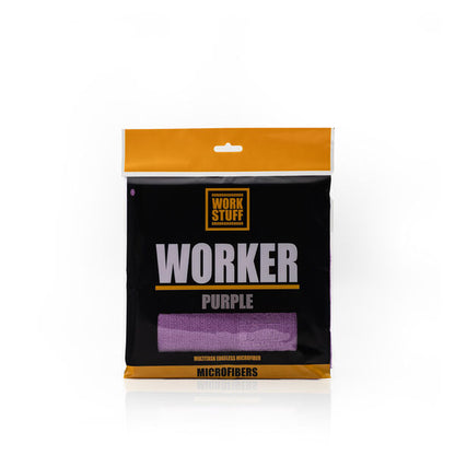 Work Stuff Worker Πανί Μικροϊνών 320gsm Μωβ/Κιρινο40x40cm
