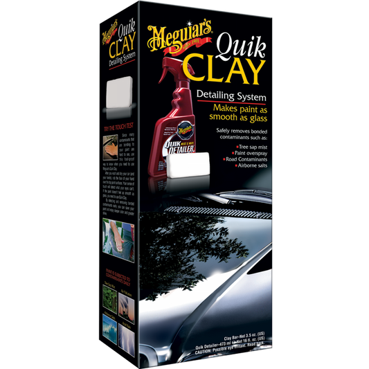 Meguiar`s Quik  Clay Starter Kit Quik Détailler, 80 g/473 ml