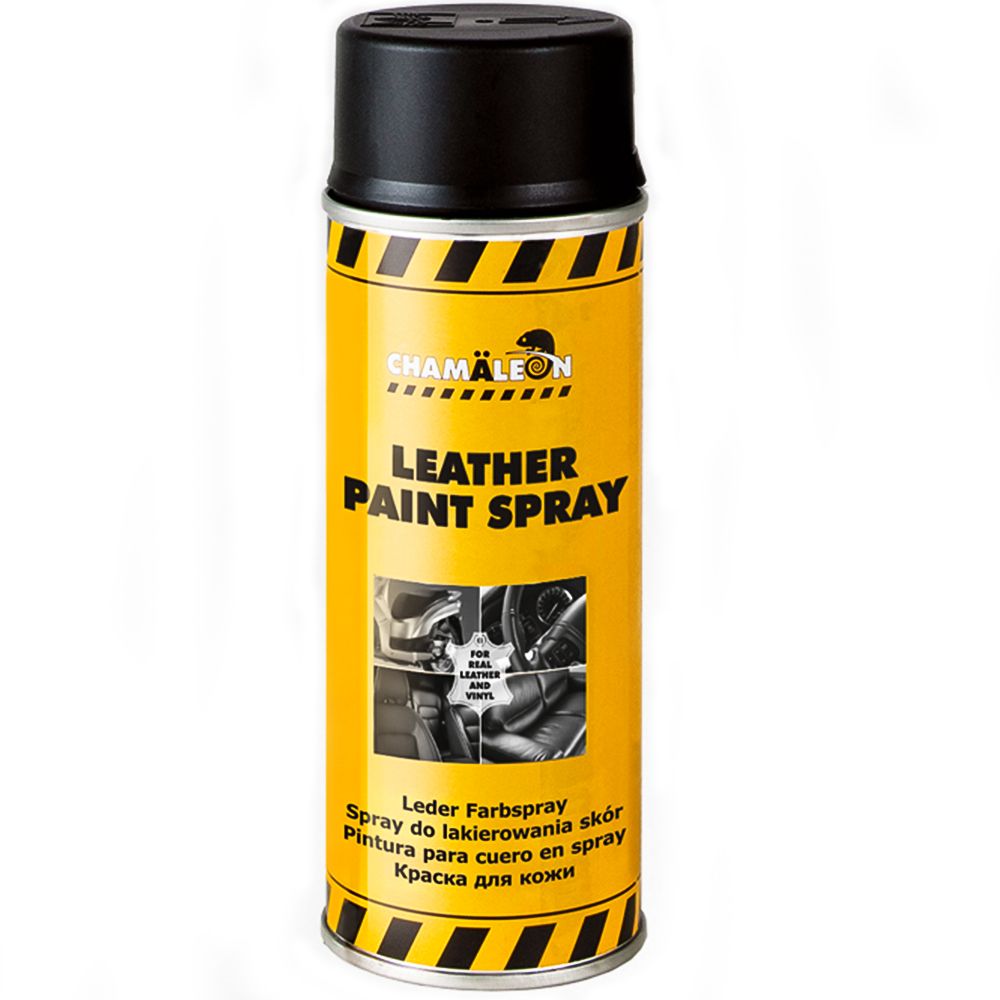 Chamaleon Σπρέι Βαφής για Δέρμα Αυτοκινήτου Μαύρο/Μπεζ/Γκρι  400ml