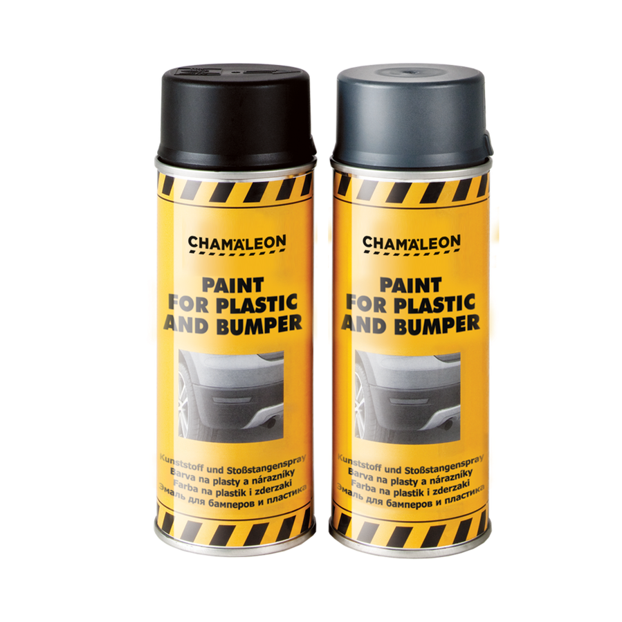 Chamaleon Σπρέι Βαφής για Πλαστικά Αυτοκινήτου Γκρι/Μαύρο 400ml
