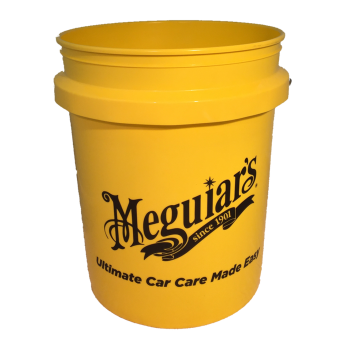 Meguiar's Κουβάς Πλαστικός Χωρητικότητας 18.94lt Κίτρινος
