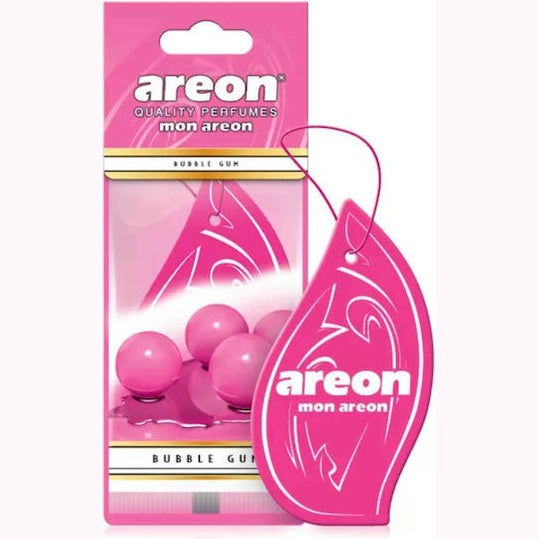 Areon Αρωματική Καρτέλα Κρεμαστή Αυτοκινήτου Mon Bubble Gum